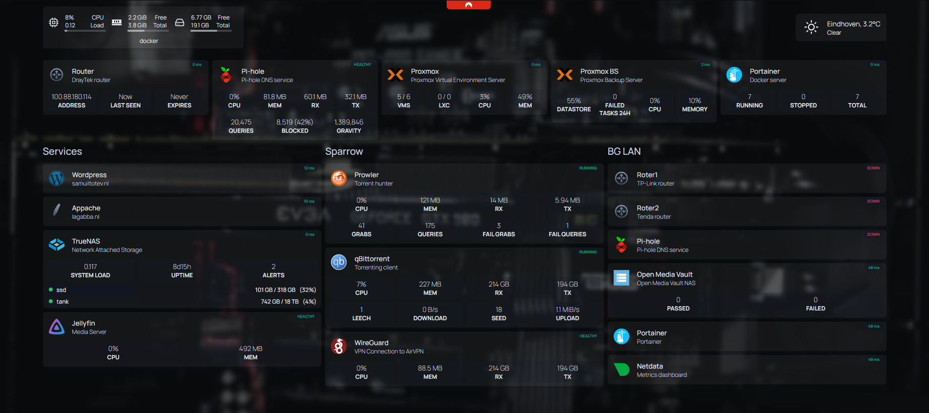 homepage